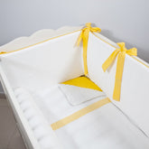 Ekru - Sarı Bebek Uyku Seti